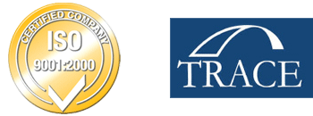 ISO9001:2000 and Trace International Certified